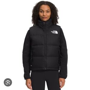 The North Face Black Puffer Vest 1996 Nupste